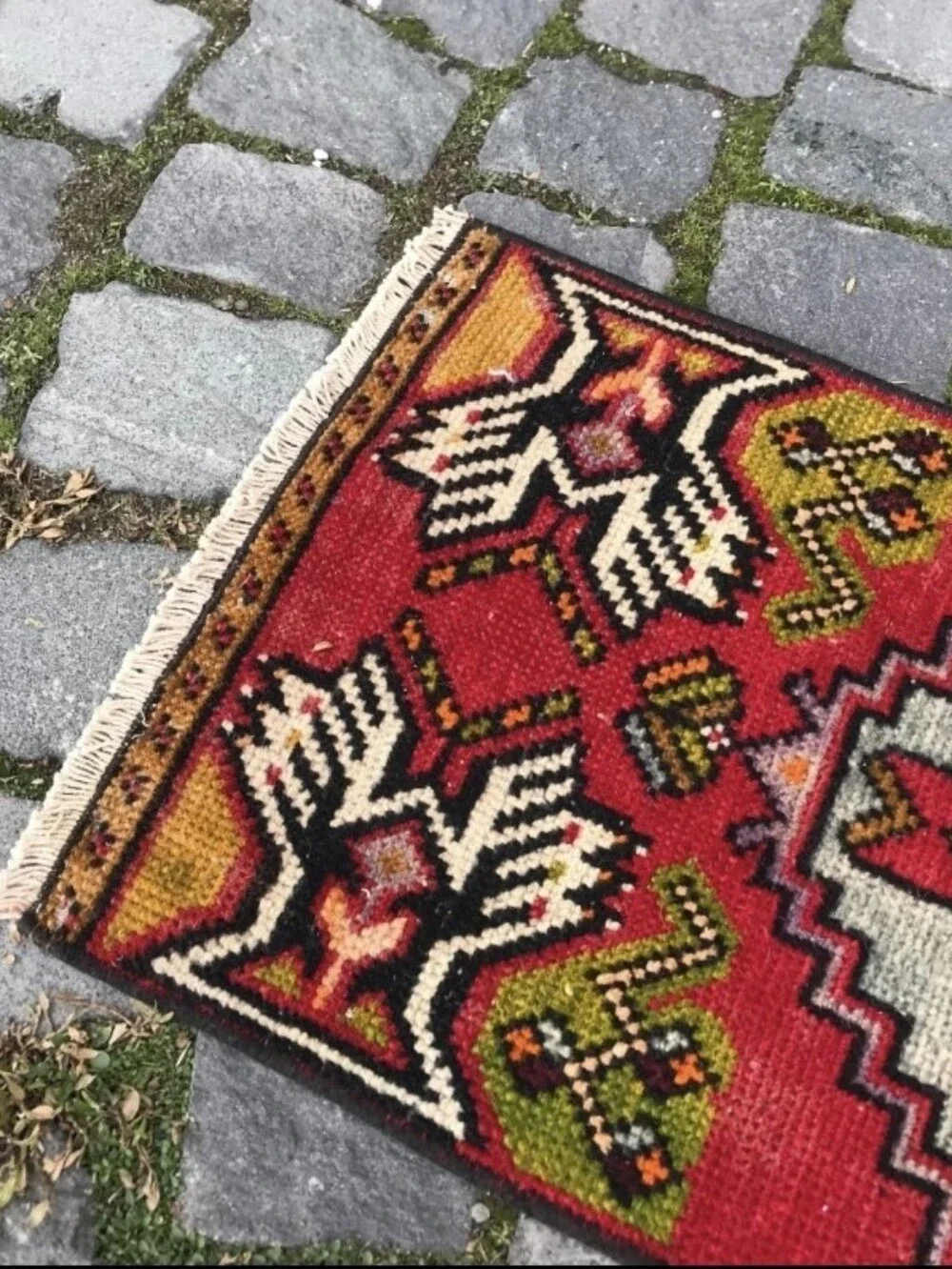 Vintage Turkish Door Mat